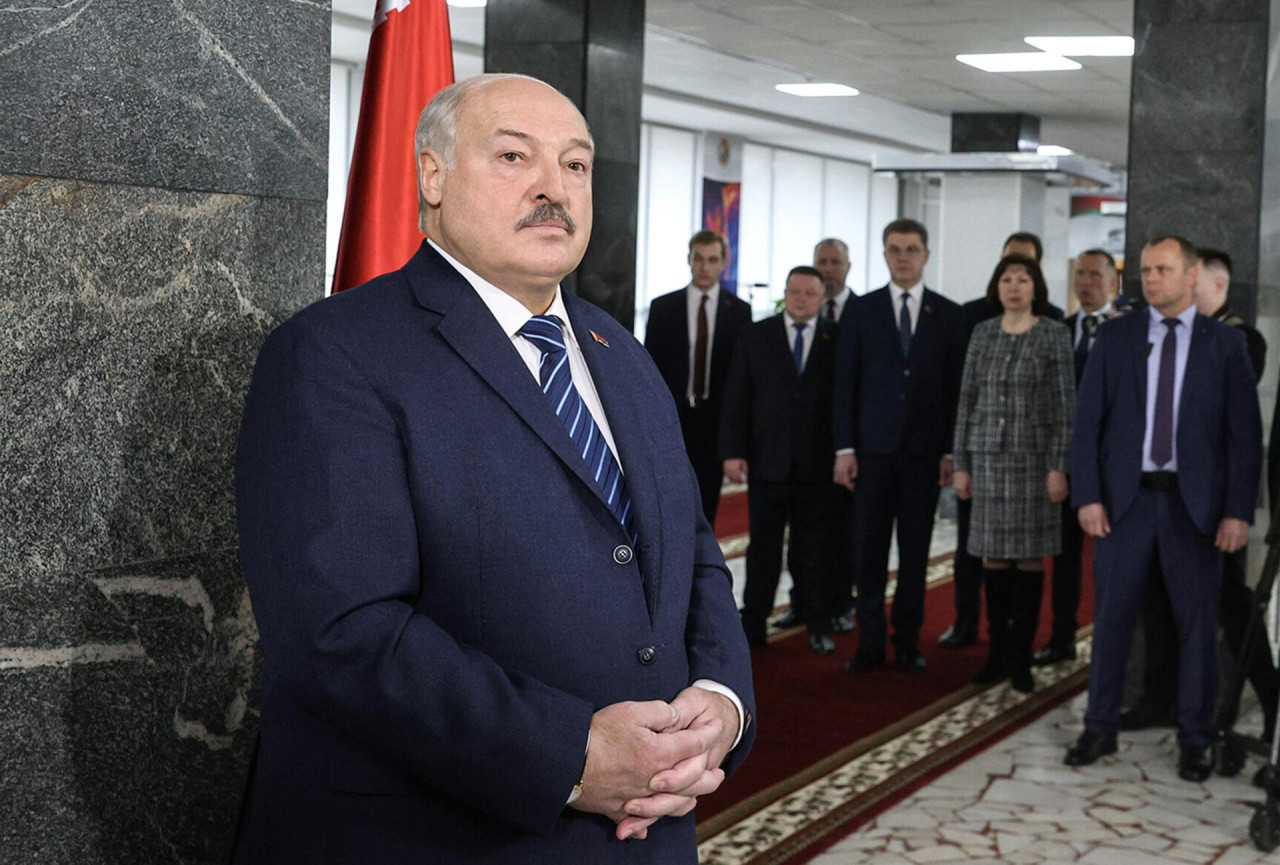Aleksander Lukashenko, presidente de Bielorrusia. Foto: EFE.