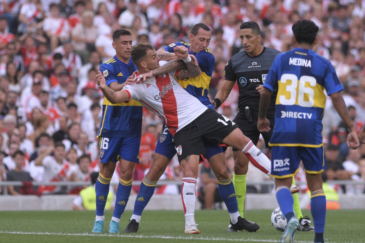 Leandro González Pirez; River Plate vs. Boca Juniors. Foto: Télam.