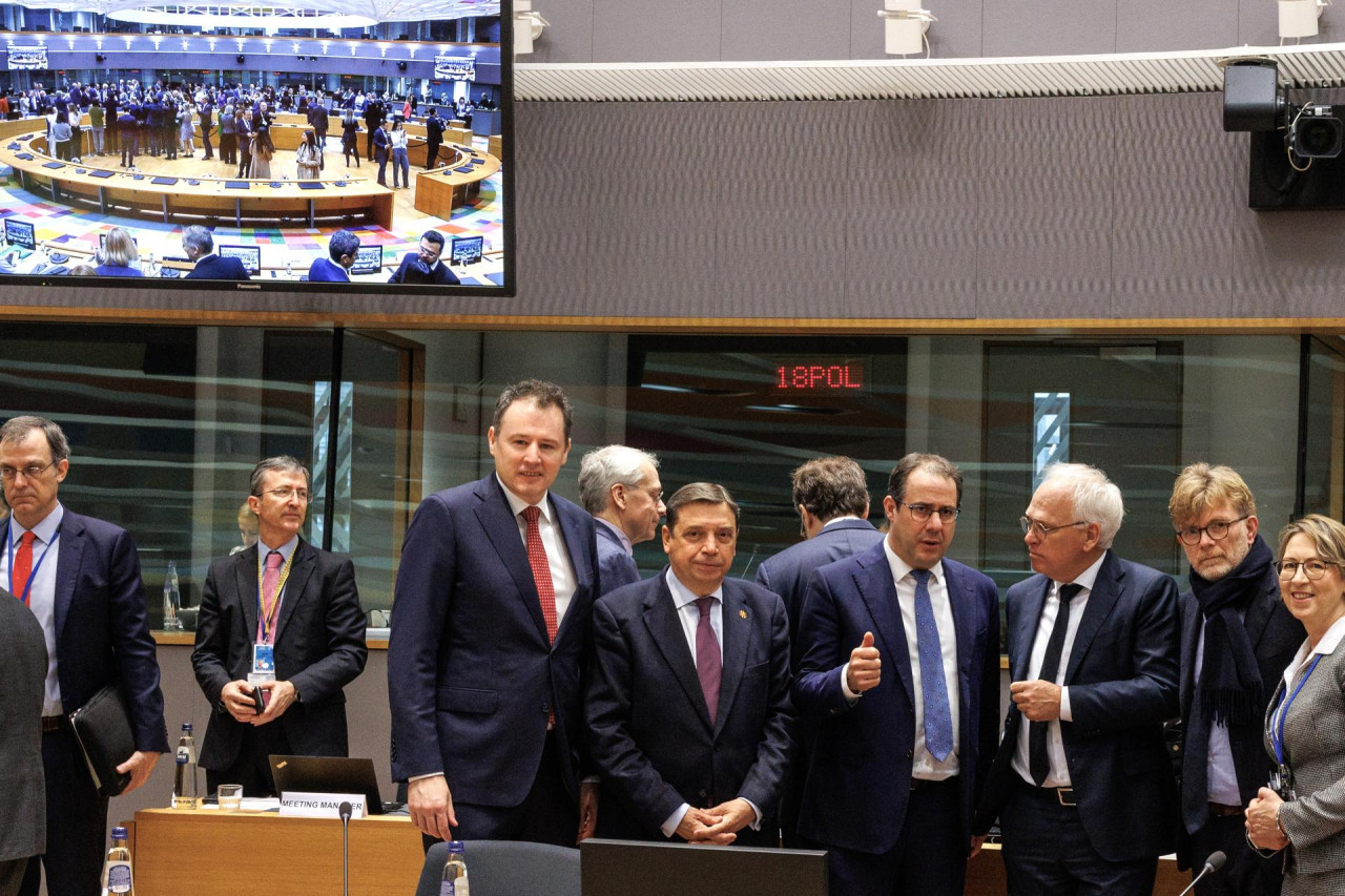 Reunión de ministros de Agricultura de la UE. Foto: EFE.
