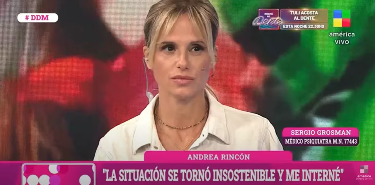 Mariana Fabbiani tuvo ataques de pánico. Foto: captura América TV.