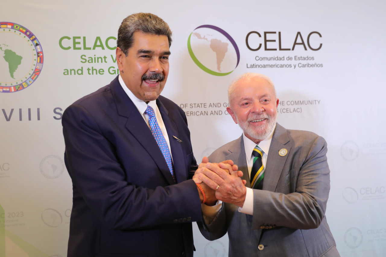 Nicolás Maduro y Lula da Silva en la VIII Cumbre de la CELAC. Foto: EFE.