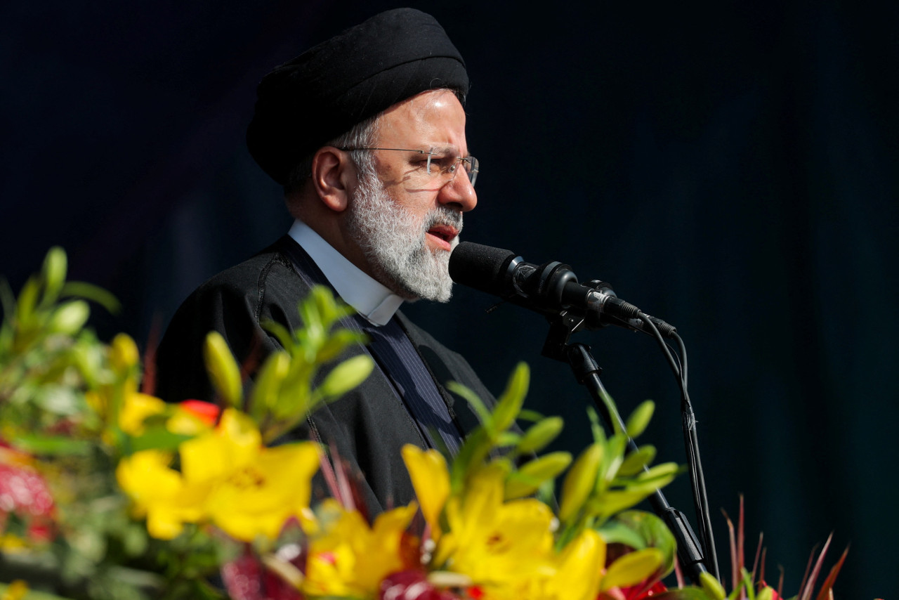 Ebrahim Raisi, presidente de Irán. Foto: REUTERS.