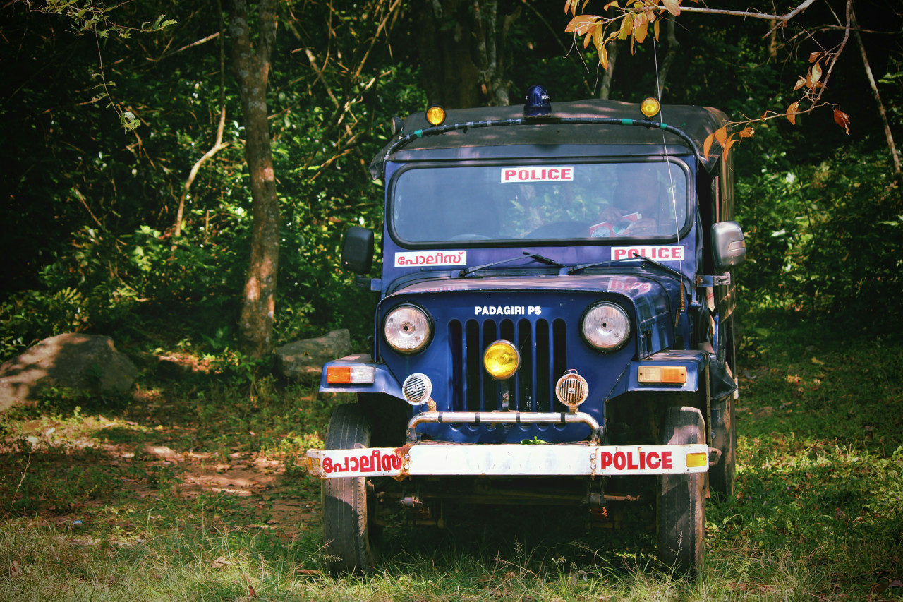 Policía de la India. Foto: Unsplash.