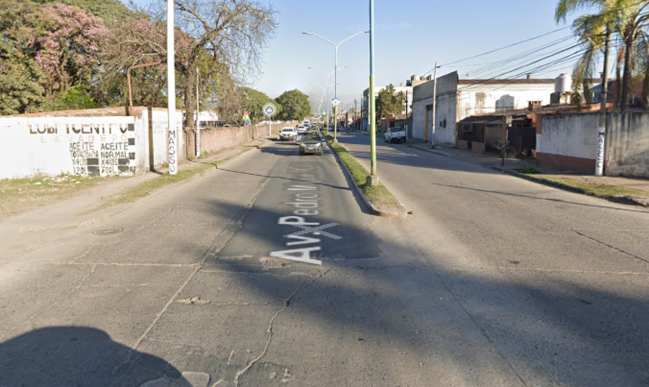 El lugar del femicidio en Tucumán. Foto: Google Maps