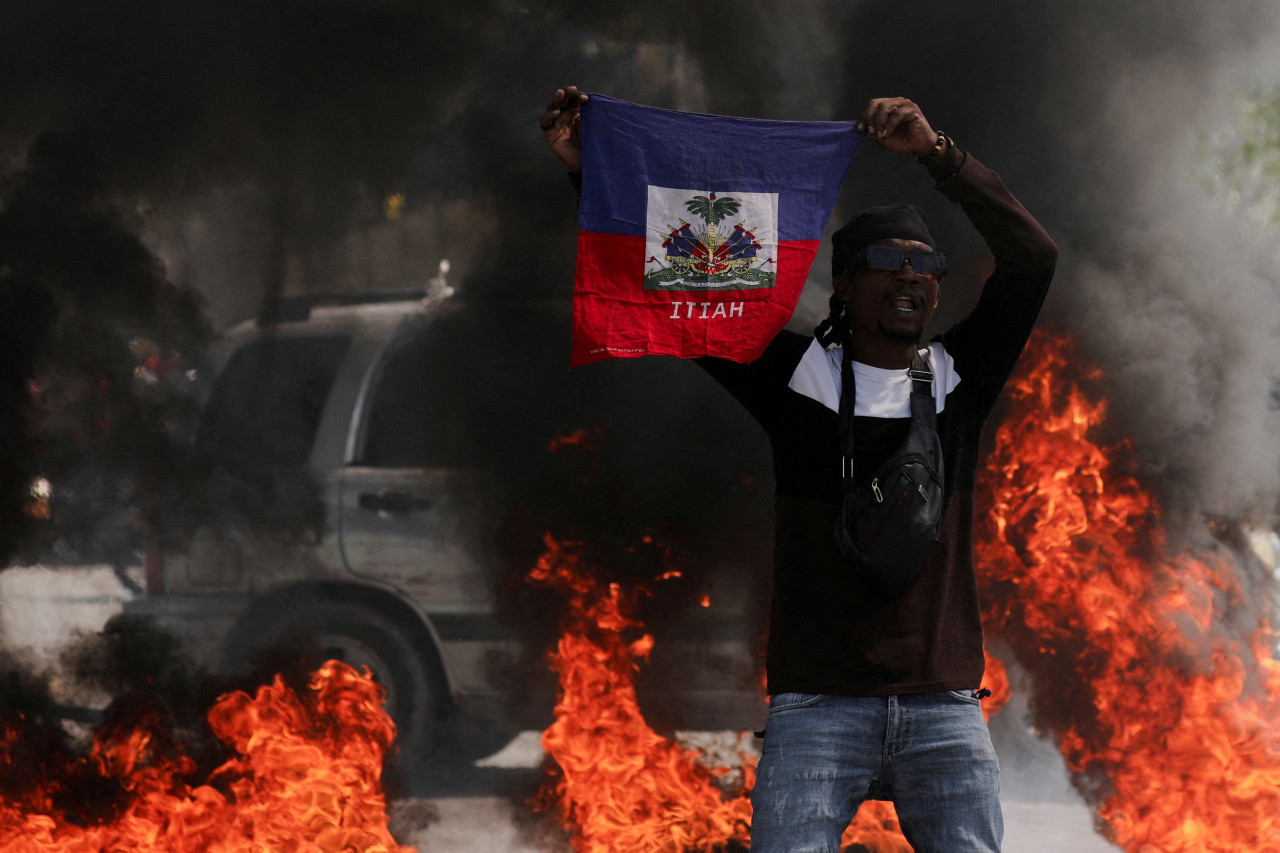 Bandas armadas en Haití. Foto: Reuters.