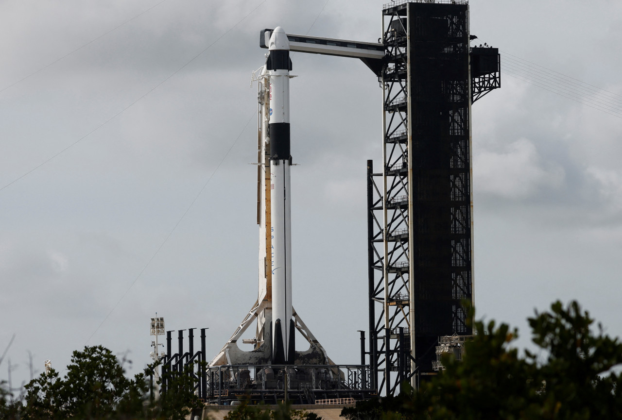 Lanzamiento entre la NASA y SpaceX. Foto: Reuters.