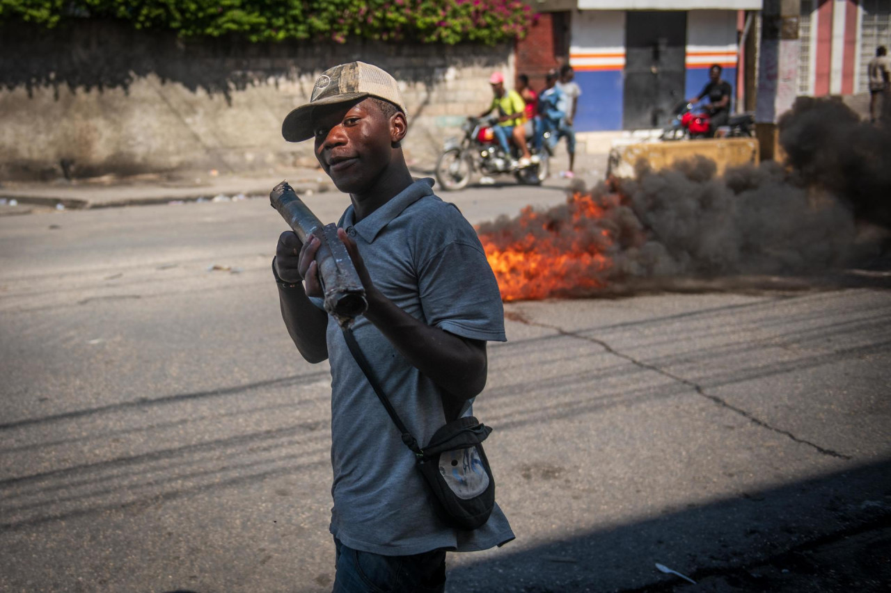 Crisis de seguridad en Haití. Foto: EFE
