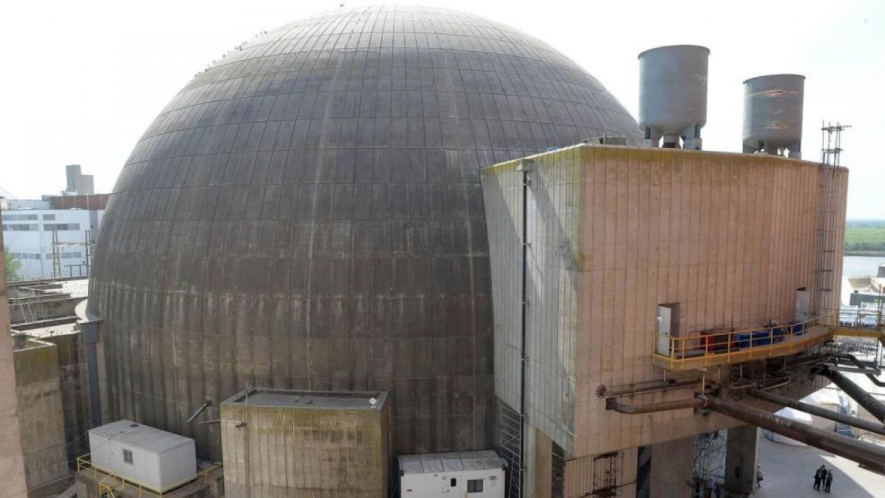 Central Nuclear Atucha II. Foto: Archivo.