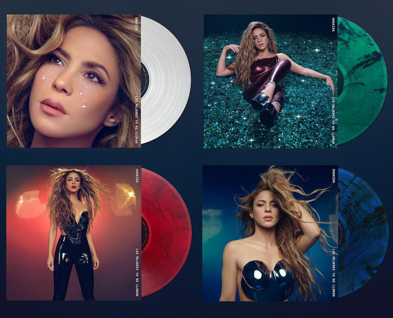 Nuevo álbum de Shakira. Foto: Instagram.