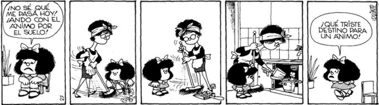 "Los ánimos", Mafalda. Foto: Quino