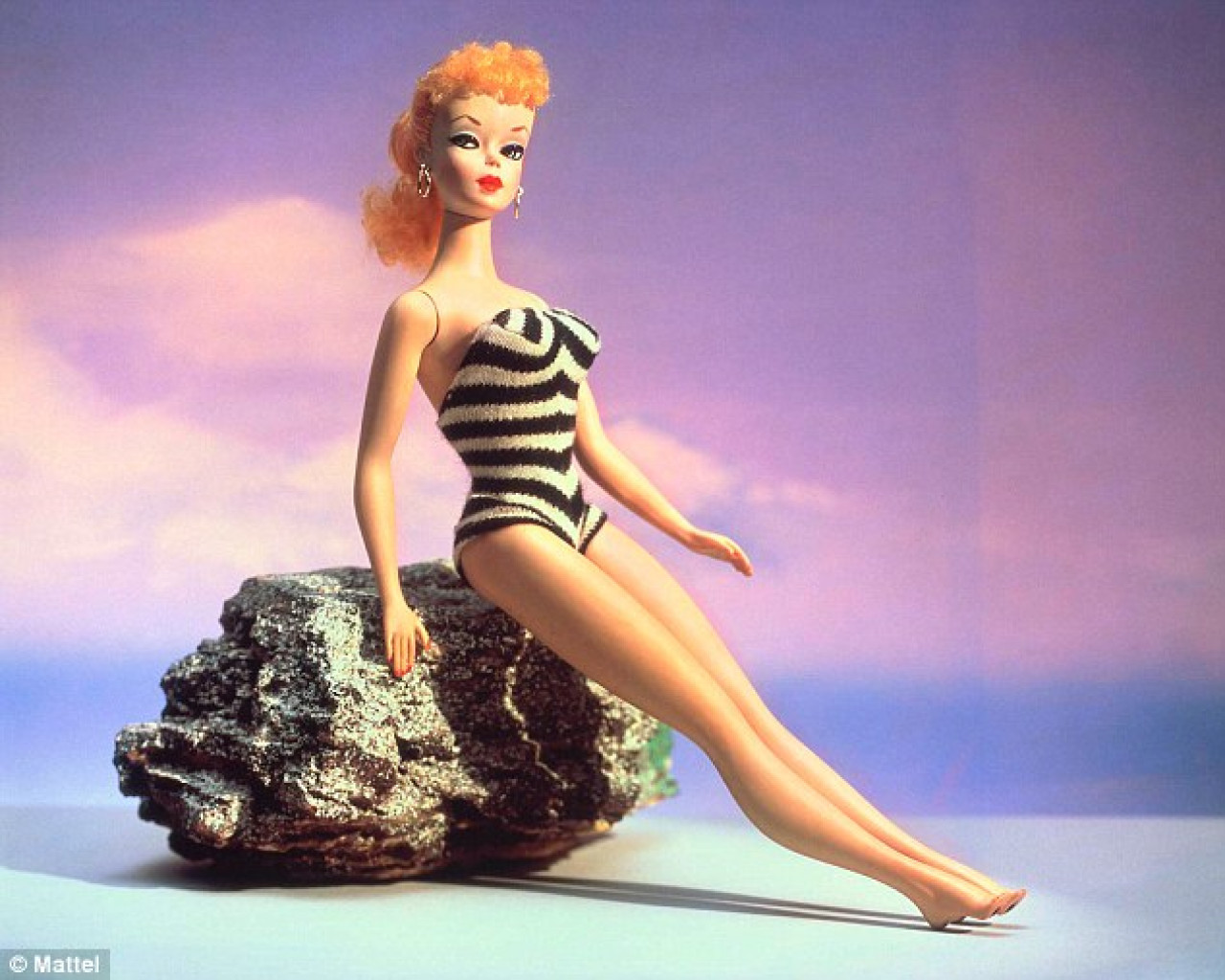 Barbie original de 1959. Foto: Mattel.