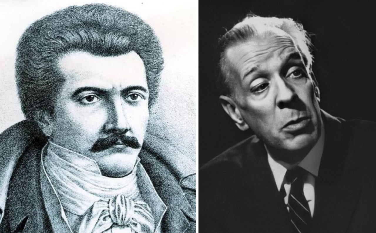 Narciso Laprida y José Luis Borges