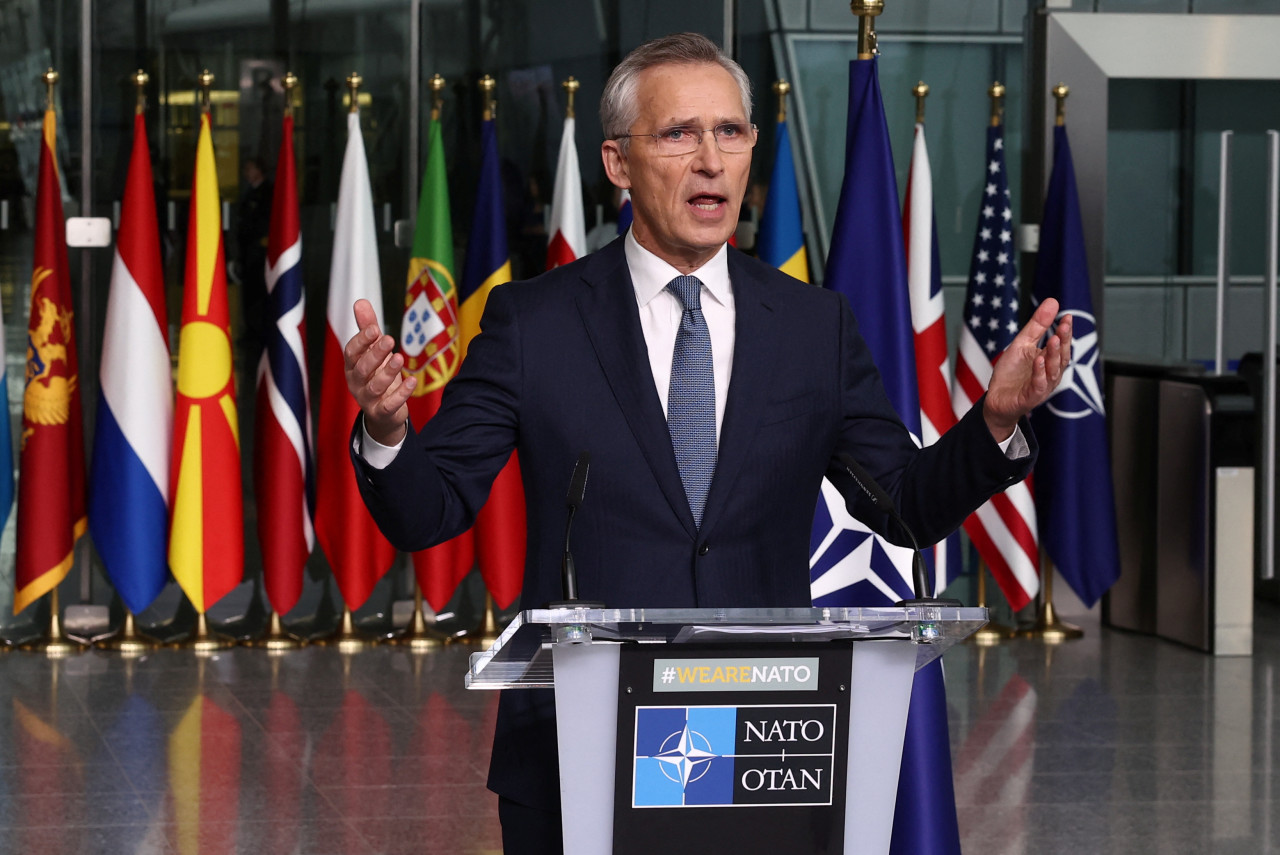 Jens Stoltenberg, secretario general de la OTAN. Foto: Reuters