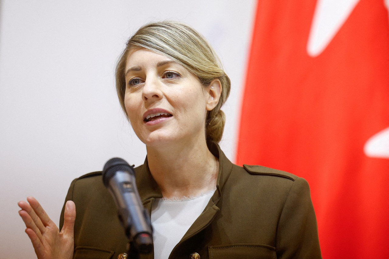 Mélanie Joly, ministra de Asuntos Exteriores de Canadá. Foto: Reuters.