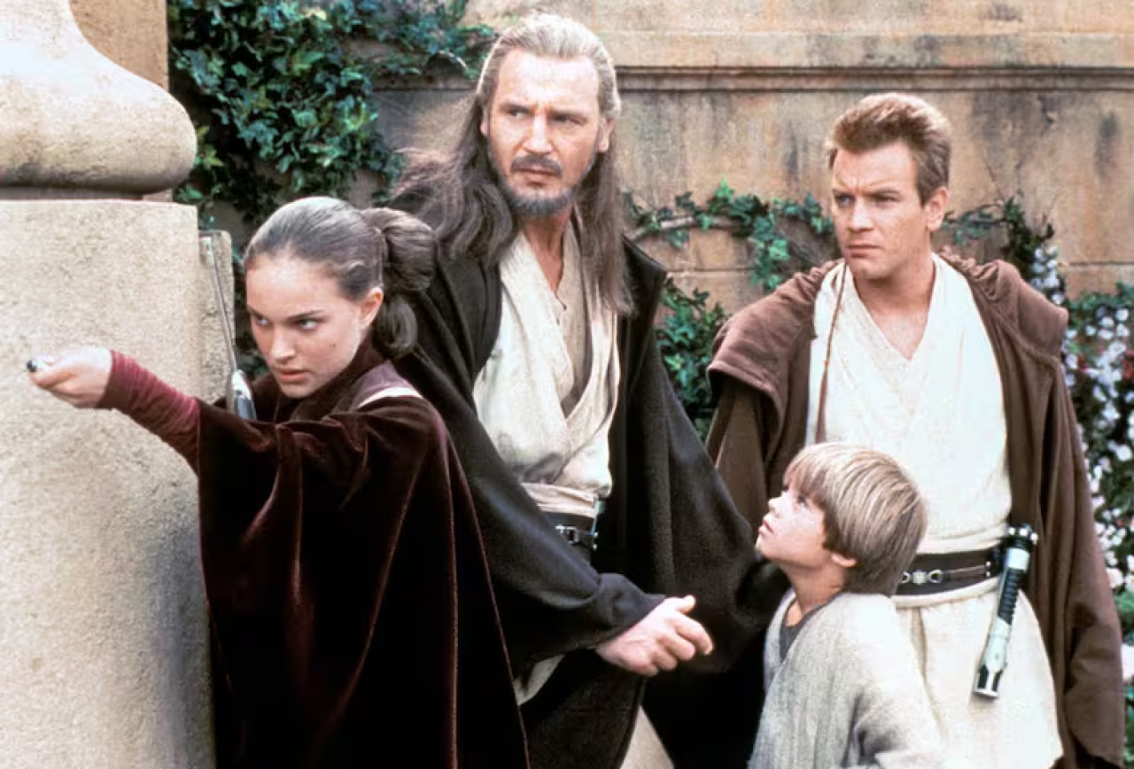 Jake Lloyd hizo el papel de Anakin Skywalker en "Star Wars - La amenaza fantasma", en 1999. Foto: captura.