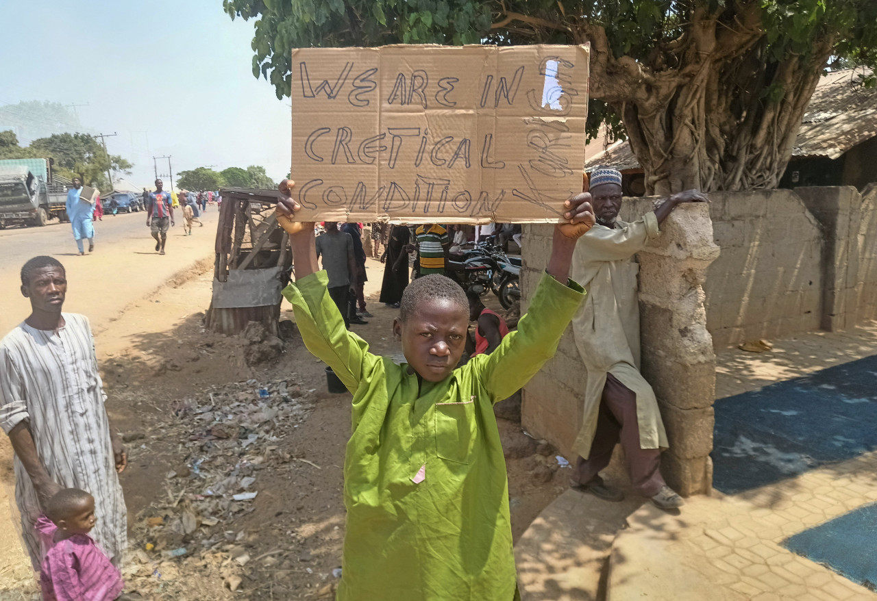 Conmoción en Nigeria por las malas condiciones de los secuestrados. Foto: Reuters