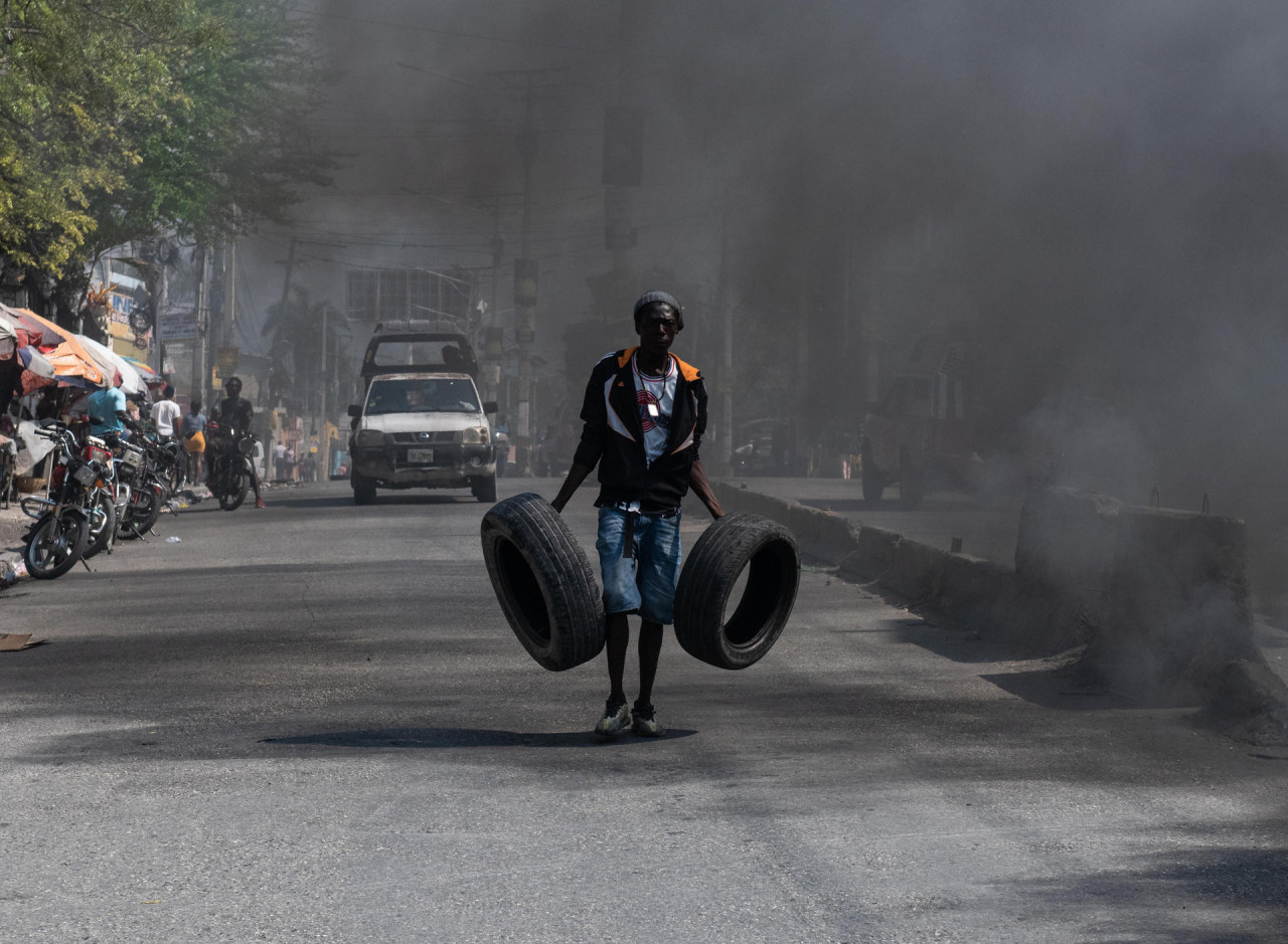 Crisis en Haití. Foto: EFE.