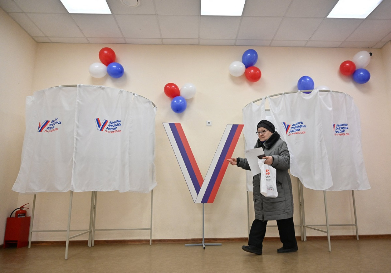 Elecciones presidenciales en Rusia. Foto: Reuters.
