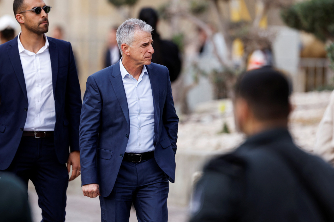 David Barnea, jefe del Mossad. Foto: Reuters.