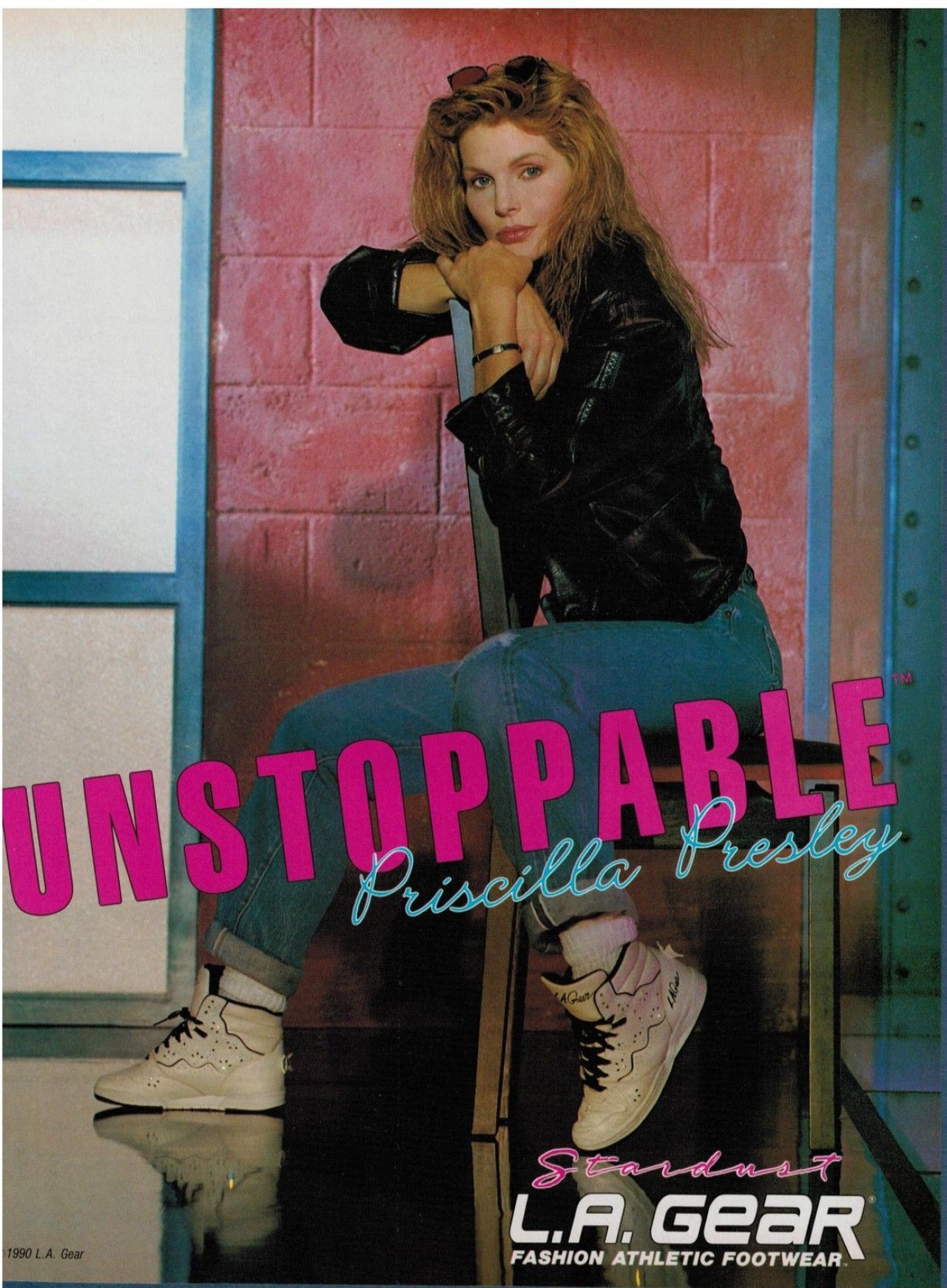 Priscilla Presley en 1990. Foto: X
