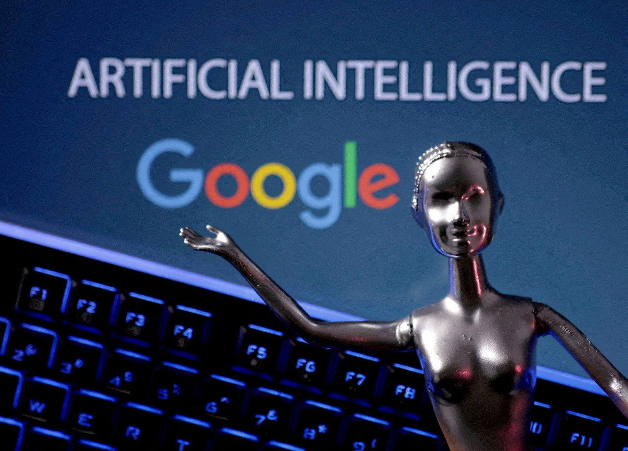 Google; Inteligencia artificial. Foto: Reuters.