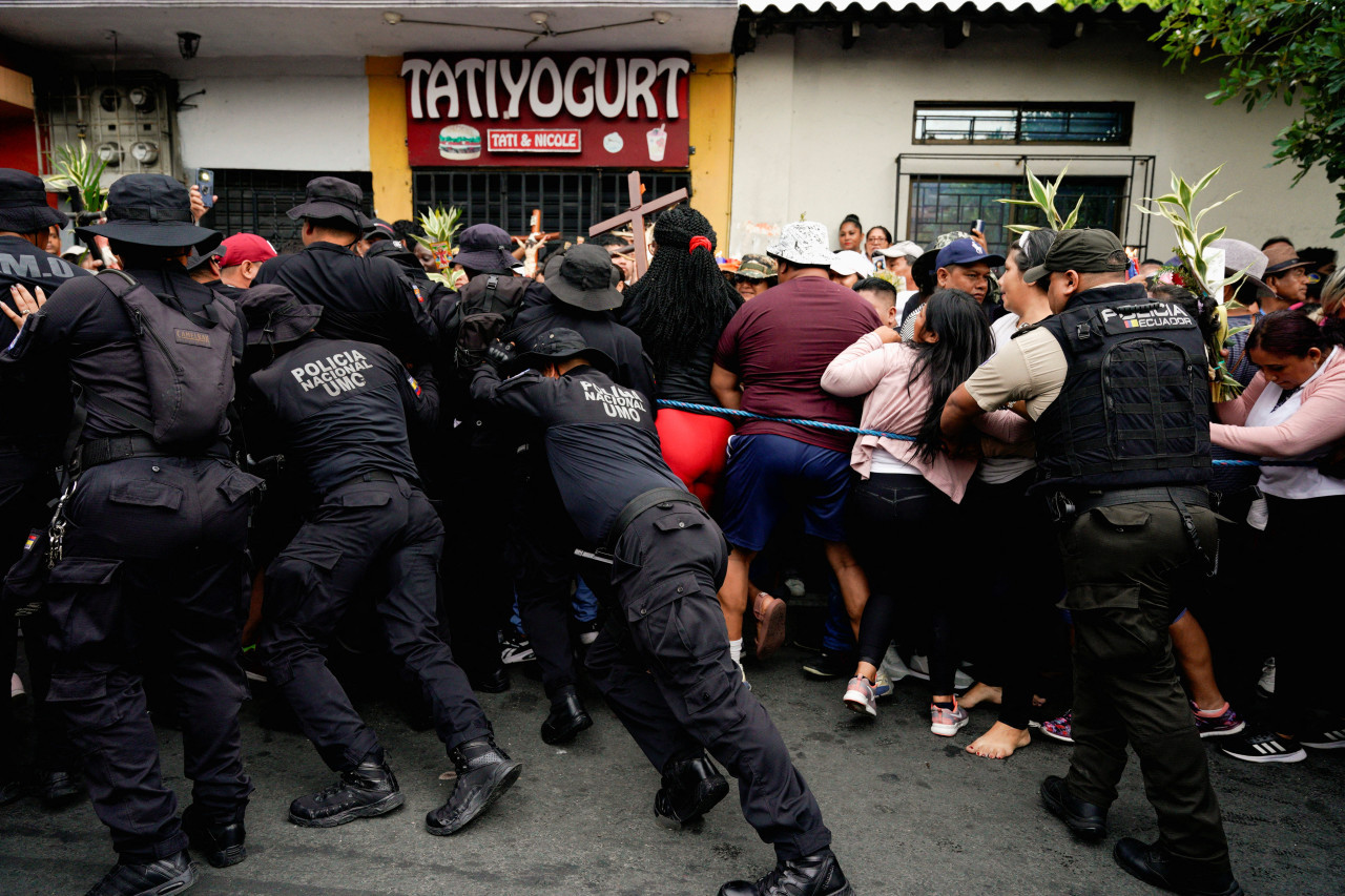 Policía ecuatoriana. Foto: Reuters.