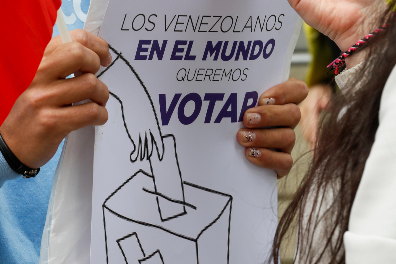 Elecciones en Venezuela. Foto: EFE