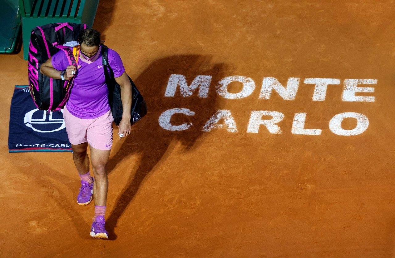 Rafael Nadal; Montecarlo. Foto: Reuters.
