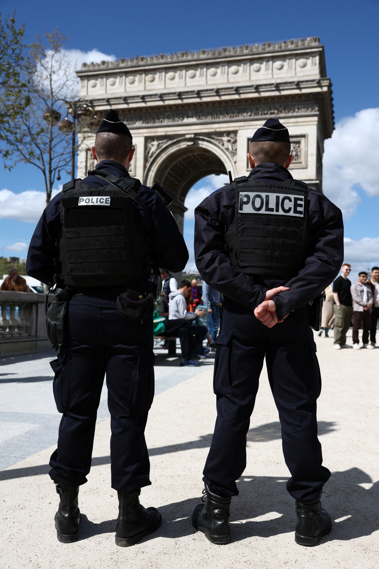Alta seguridad en París. Foto: Reuters